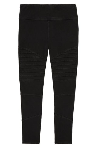 Treasure & Bond Kids' High Waist Moto Pants