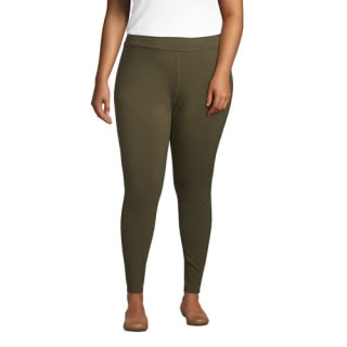 Women's Plus Size Starfish Mid Rise Knit Leggings