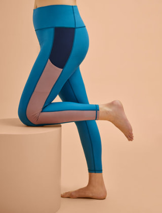 ThirdLove Kinetic Performance Pocket Legging - midnight-teal / 1X