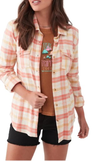 O'Neill Nash Brushed Cotton Flannel Shirt