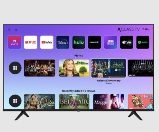 Hisense 50" Class 4K UHD LED XClass Smart TV A6 Series 50A6GX