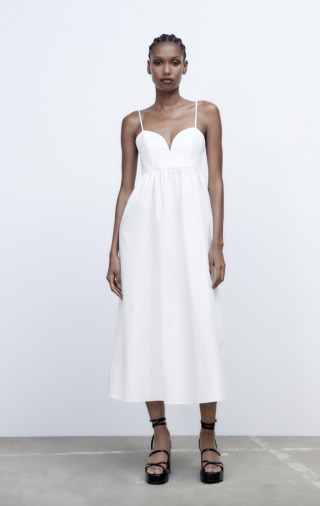 Voluminous Midi Dress