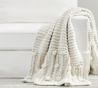 Knit Throw Blanket