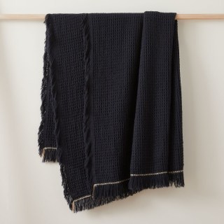 West Elm Cotton Waffle Throw