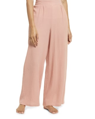 Cotton Wide Leg Pants