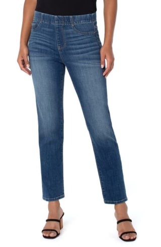 Liverpool Los Angeles Stretch Slim Ankle Jeans