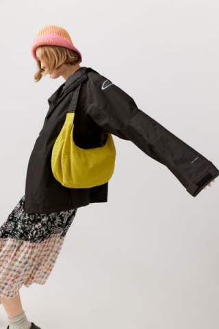 BAGGU Medium Nylon Crescent Bag