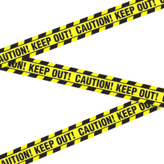 Caution Keep Out Tape