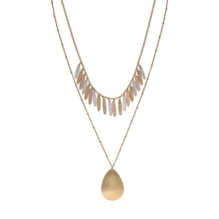 Teardrop Pendant Necklaces