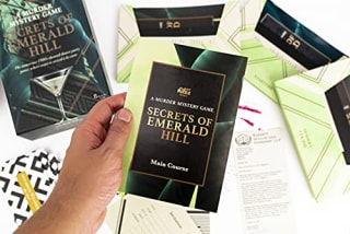 Secrets of Emerald Hill Murder Mystery Game, by Professor Puzzle