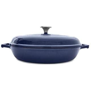 T-Fal Enameled Cast Iron Round Casserole with Lid
