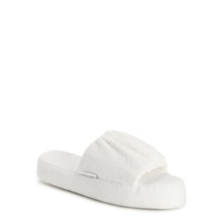 Muk Luks Women's Terry Cloth Slide Slipper