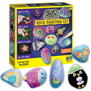 Creativity for Kids Glow in the Dark Rock Painting Kit