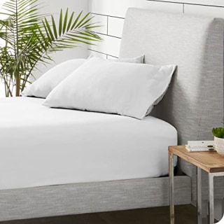 Bare Home Super Soft Fleece Fitted Sheet - Queen Size - Extra Plush Polar Fleece, No-Pilling - Deep Pocket - All Season Cozy Warmth (Queen, White)