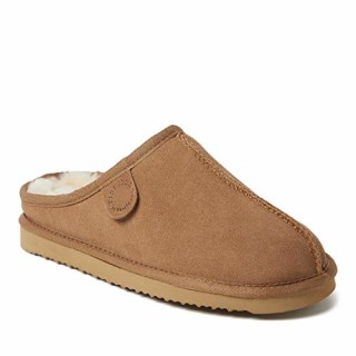 Greta Genuine Shearling Clog, Chestnut, 7