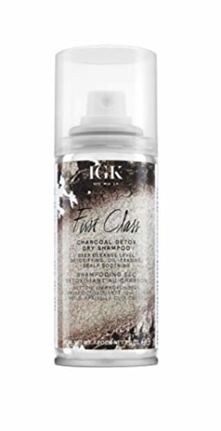 IGK FIRST CLASS Charcoal Detox Dry Shampoo Travel, 2 oz.