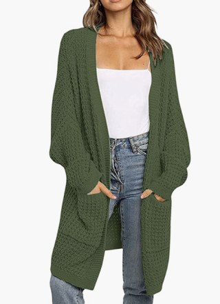 Batwing Cardigan Sweater