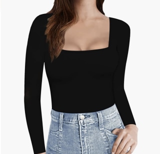 MANGOPOP Square Neck Tee