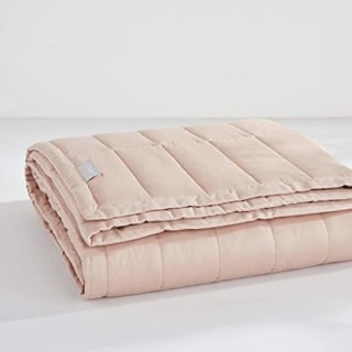 Casper Sleep Weighted Blanket, 10 lbs, Dusty Rose
