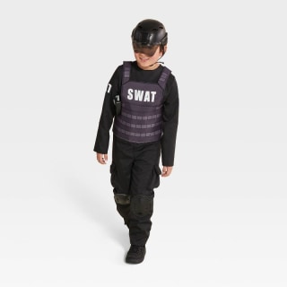Hyde &amp; EEK! Boutique SWAT Officer Halloween Costume with Accessories