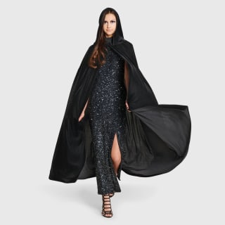 Hyde &amp; EEK! Boutique Velvet Black Costume Cape