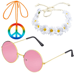 Beelittle Women Hippie Costume Set