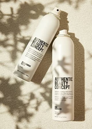 Authentic Beauty Concept Dry Shampoo | All Hair Types | Style, Grip &amp; Refresh Hair | Vegan &amp; Cruelty-free | Sulfate-free | 5.3 oz.