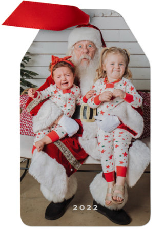 Shutterfly Photo Gallery Portrait Metal Ornament