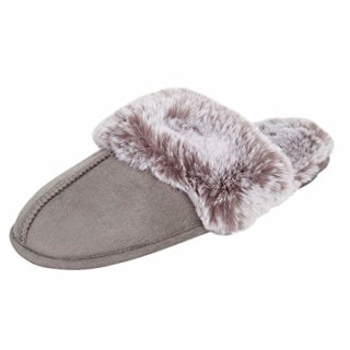 Jessica Simpson Faux Fur House Slipper