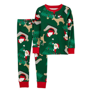 Carter's Toddler Santa Pajama Set