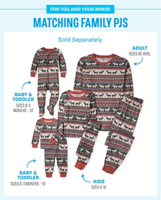 The Children's Place Family Matching Holiday Pajamas