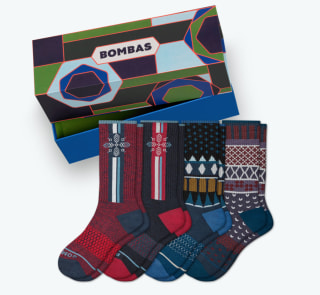 Merino Wool Calf Sock 4-Pack Gift Box