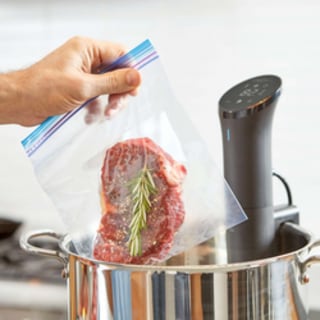 Anova Culinary AN400-US00 Nano Sous Vide Precision Cooker, 12.8" x 2.2" x 4.1", Silver