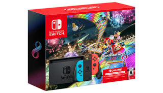 Nintendo Switch, Mario Kart 8 Deluxe + 3 Month Nintendo Switch Online Bundle