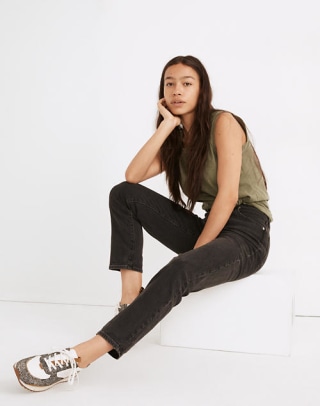 The Curvy Perfect Vintage Jean in Lunar Wash