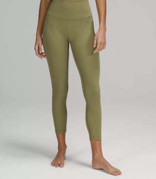 Wunder Under High-Rise Tight 25" Ribbed Fabric