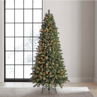 7.5' Pre-Lit Color Changing LED Virginia Pine