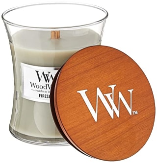 WoodWick Fireside Medium Hourglass Candle, 9.7 oz.