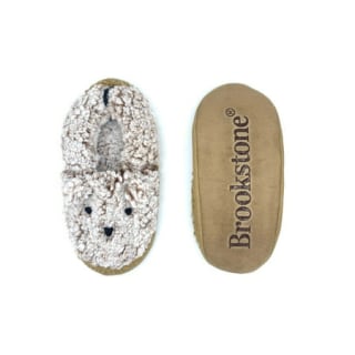 Brookstone Women's Sherpa Critter Slipper Socks, 1 Pack