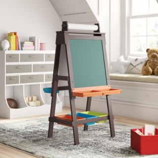 KidKraft Wooden Storage Easel