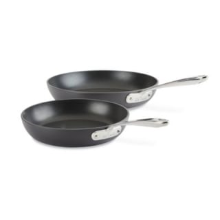 HA1 Hard Anodized Nonstick Cookware Set, 2 piece Fry Pan Set, 8 &amp; 10 inch