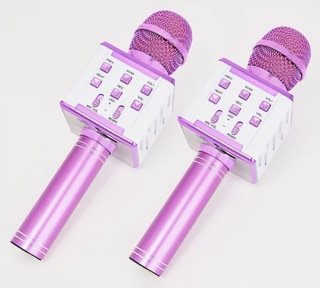 Set of 2 Wireless Karaoke Microphones
