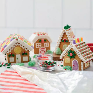 Ready to Build Mini Village Gingerbread Kit