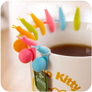 Snail Silicone Tea Bag Holder