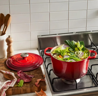 Enameled Cast Iron Deep Dutch Oven