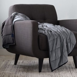 Ella Jayne 15lb Reversible Anti-Anxiety Weighted Blanket Bedding