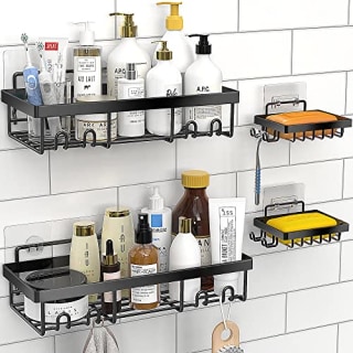 Moforoco 4-Pack Shower Caddy Shelf