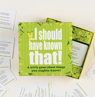 "I Should Have Known That!" Trivia Game