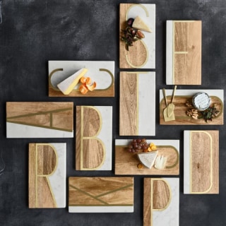 Monogrammed Serving Board