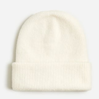 Ribbed Beanie in Supersoft Yarn